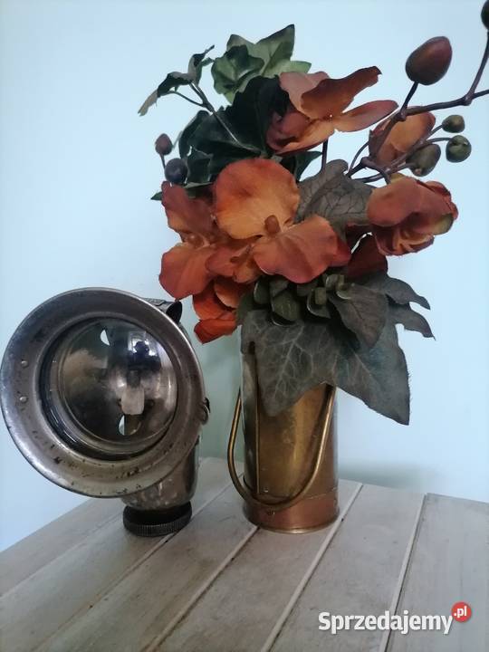 Stara lampa karbidowa z lat 30 tych Kraków