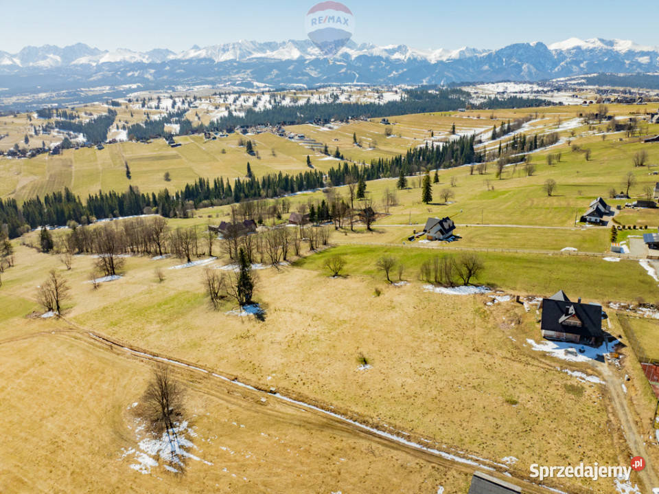 DZIAŁKA BUDOWLANA SIEROCKIE WIDOK NA TATRY