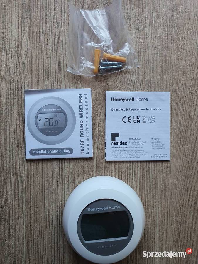 Honeywell T87RF2025 Roud Wireless termostat lubuskie Nowa Sól