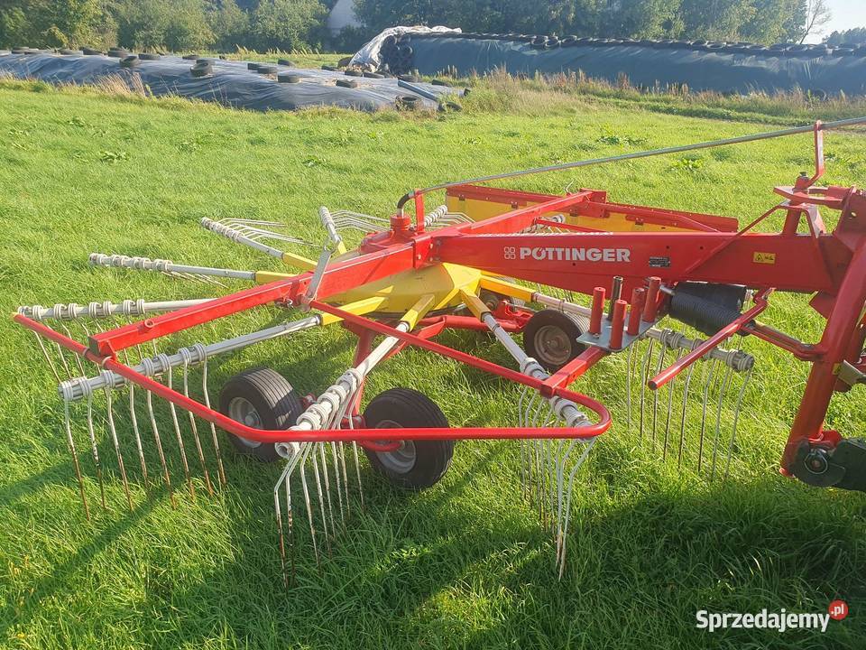 Zgrabiarka Pottinger eurotop 421N przewracarka Claas Łomża