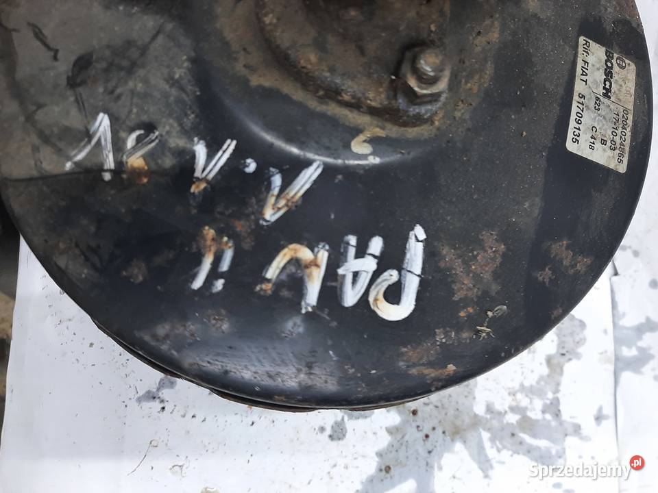 Fiat Panda bez ABS serwo pompa hamulcowa Ksawerów