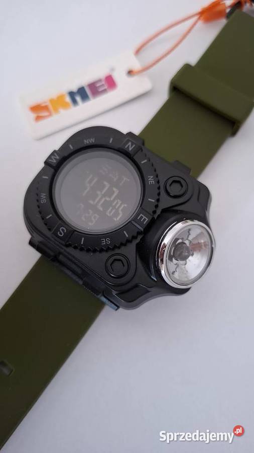 Nowy zegarek z latarką survival marki SKMEI 2187 Częstochowa