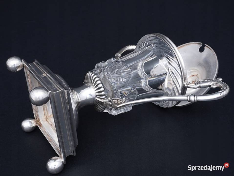 Francja 1819 1838 SREBRNA MUSZTARDNICA z Zgorzelec