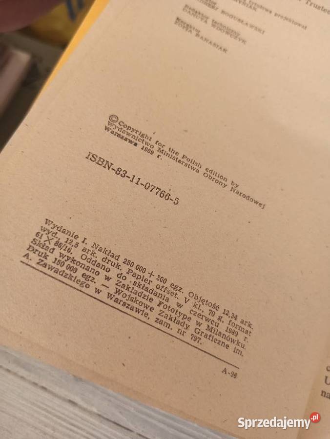 Partyzanci Alistair MacLean Anna Kraśko wydanie