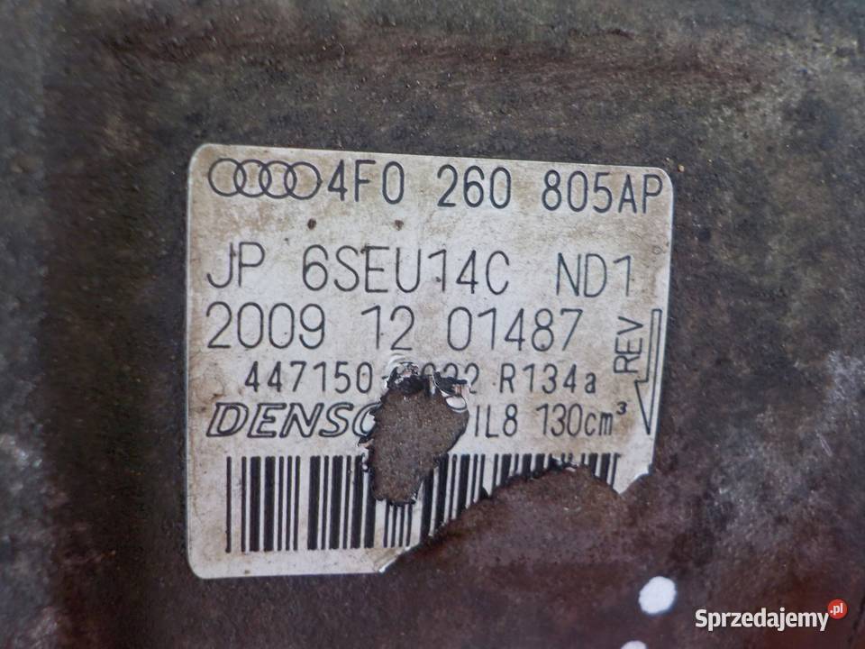 A6 C6 A4 B8 A5 Q5 20 TDI 10r 136 CAG sprezarka osobowe Suków