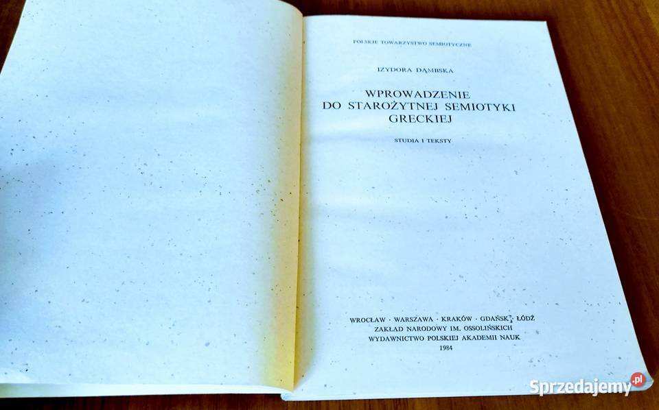 Wprowadzenie do starożytnej semiotyki greckiej pomorskie Gdańsk