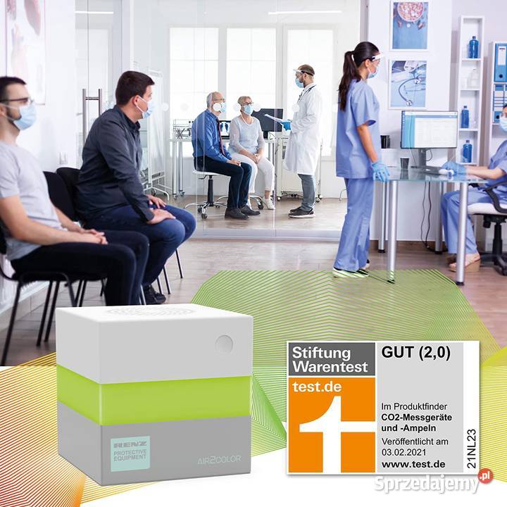 Czujnik CO2 dwutlenku węgla AIR2COLOR TT1079 Gaszowice sprzedam