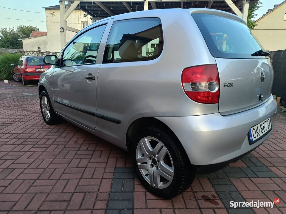 Volkswagen Fox 12 Benzyna Miastowy Szerszeń srebrny sprzedam