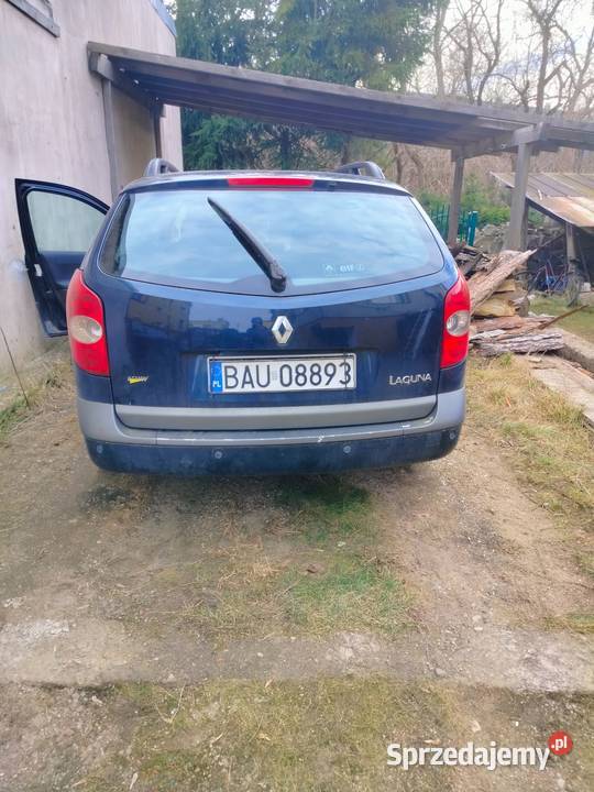 RENULAT LAGUNA 19dci 2004 uszkodzona karta Augustów