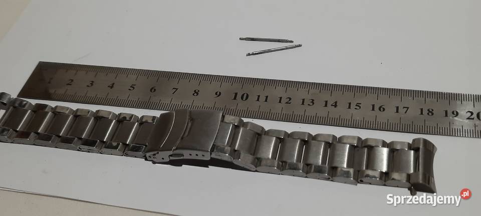 BRANSOLETKA DO ZEGARKA STALOWA n02