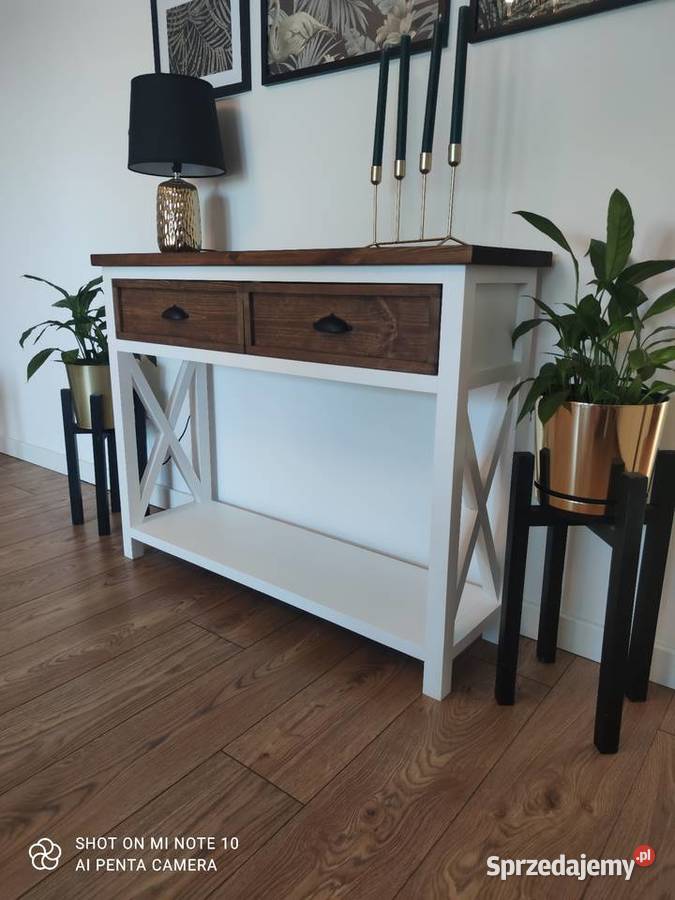 Konsola komoda drewniana 34cm Zduńska Wola sprzedam