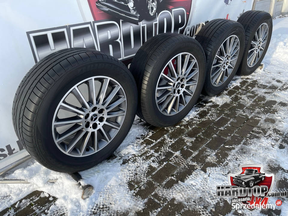 MERCEDES X Opony Felgi Komplet Bridgestone Pasłęk