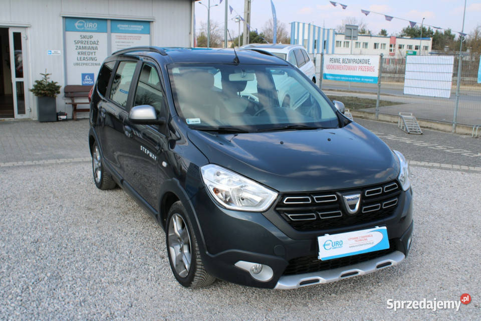 Dacia Lodgy Stepway netto 39756PLN Comfort Blue światła do jazdy dziennej Warszawa
