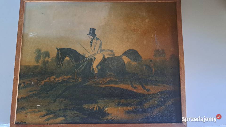 obraz stary unikatowy Malarstwo Warszawa