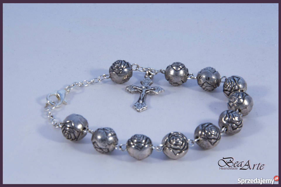 Różaniec dziesiątka różyczki 2 kolory Pozostałe Łysa Góra