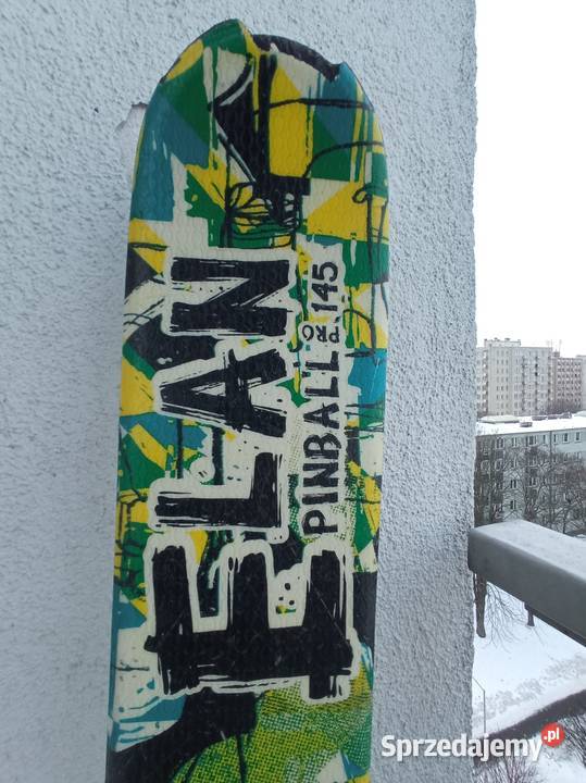 Narty zjazdowe do jazdy akrobatycznej ELAN mazowieckie Warszawa