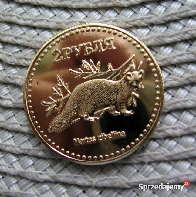 Tuva Tannu 2 Ruble 2015r Soból Tajgowy Numizmatyka Kalisz