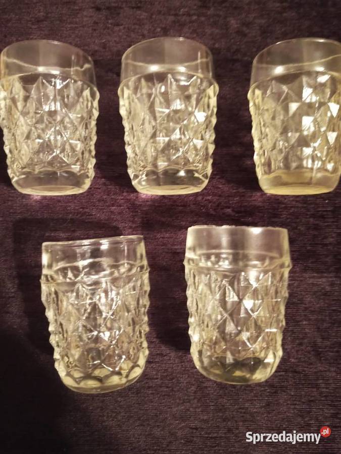 Kieliszki PRL Pozostałe zachodniopomorskie Szczecinek sprzedam