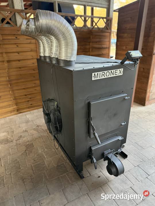 Piec nadmuchowy Mironex 65 kW duże palenisko