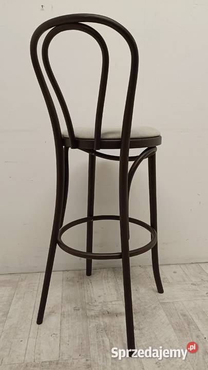 hoker krzesło barowe wysokie buk gięty łódzkie