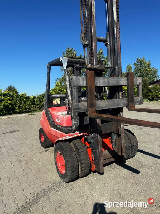 wózek widłowy terenowy LINDE H30D Perkins Działoszyn