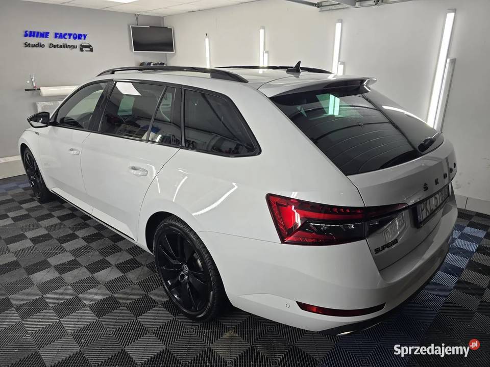 Skoda Superb III 15 TSI Sportline 150 2019r Superb Nowe Skalmierzyce