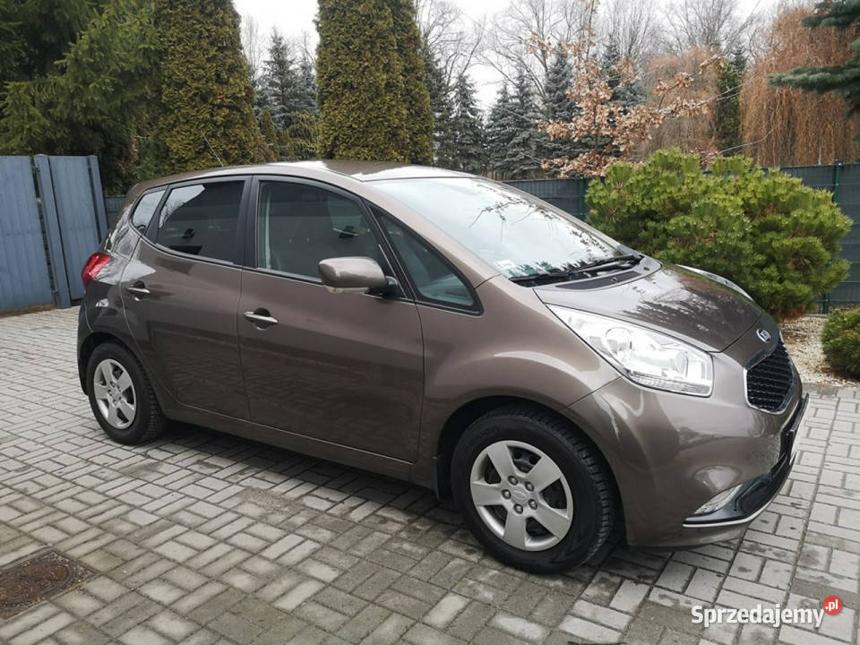 Kia Venga 14 16v 90 Klimatr Navi Kamera Salon brązowy dolnośląskie Strzegom