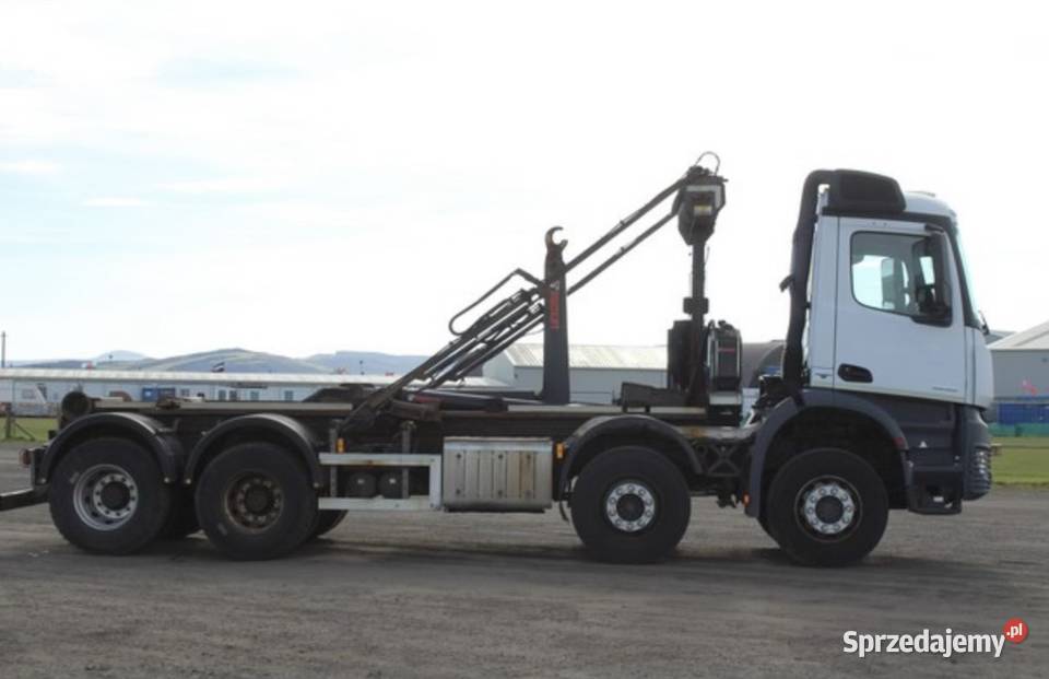 Mercedes arocs 3236 2015 8x4 euro6 hakowiec Ropczyce