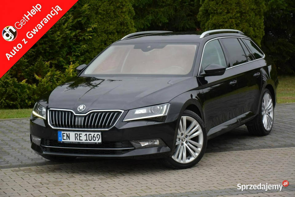 koda Superb Premium Radar ACC BLIS biXenon Led serwisowany w ASO Ostrów Mazowiecka