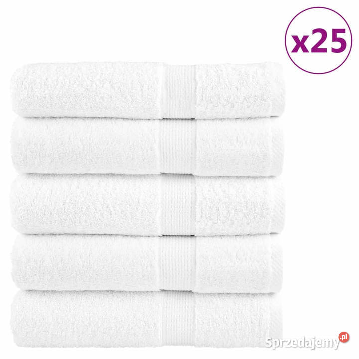 Ręczniki premium SOLUND 25 białe 100x150 600 g Dom i Ogród Warszawa sprzedam