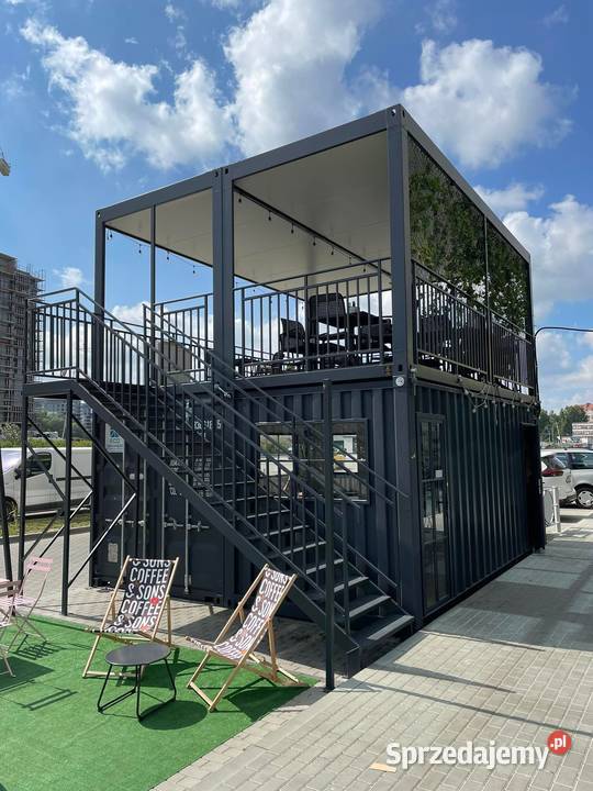 Kontener morski modyfikacje patio antresola Rzeszów