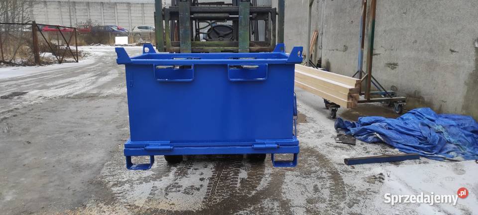 Pojemnik premium z klapowym dnem PMDB 750 L Kielce