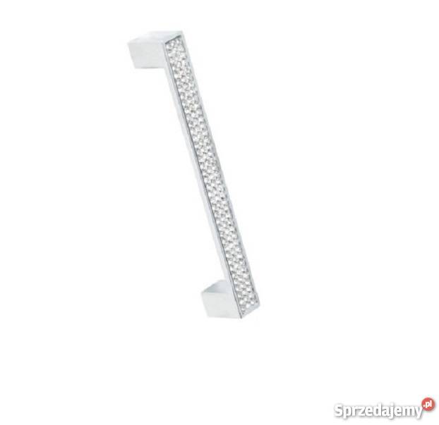 UCHWYT MEBLOWY KRYSZTAŁOWY UKS007 ROZSTAW 128 mm Radomsko