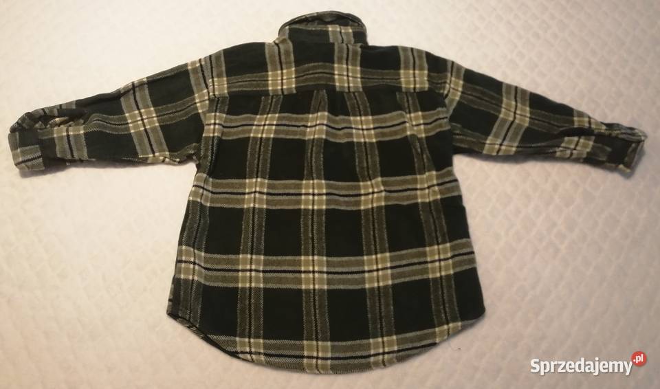 Koszula długi rękaw ciepła rozpinana CA 98104 chłopiec Czeladź