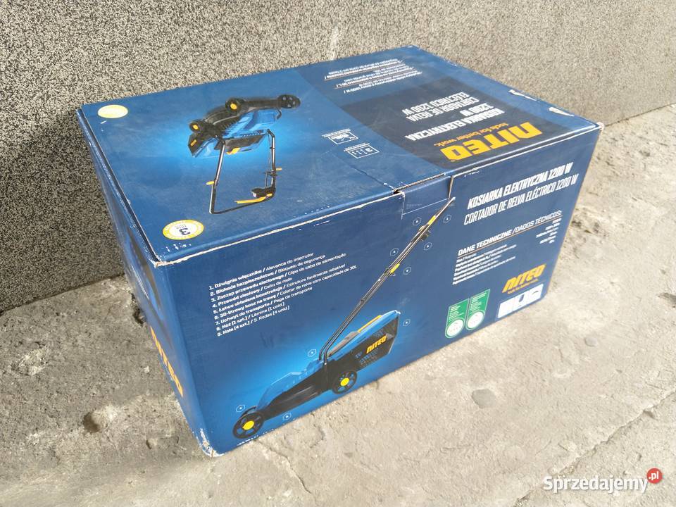 NAJTANIEJ Kosiarka Elektryczna 1200W Kosz 30L