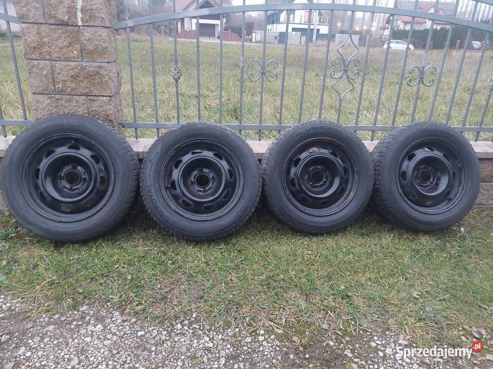 Koła zimowe felgi 4x108mm 15 z oponami Kraków