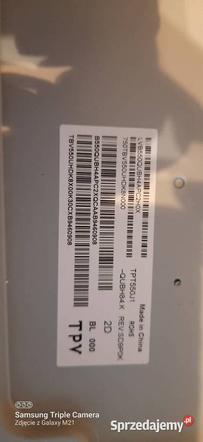 Philips 55PUS733412 na części Sosnowiec