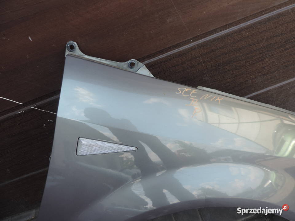 BŁOTNIK PRZEDNI PRAWY PRZEDNI RENAULT SCENIC 2 Rok produkcji 2004 Nowy Sącz sprzedam