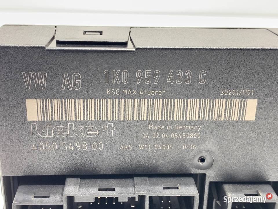 MODUŁ KOMFORTU VW TOURAN 1K0959433C Minivan 0310 podkarpackie