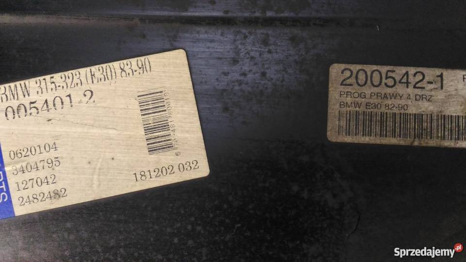 Części Bmw e30 Kock