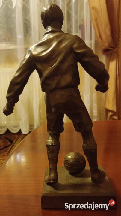 Piłkarz na podeście Warszawa