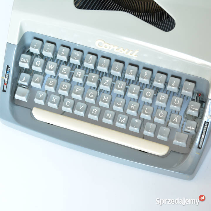 Maszyna do pisania Consul Czechosłowacja 1966