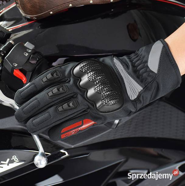 Rękawice zimowe motocyklowe wodoodporne CROSS śląskie