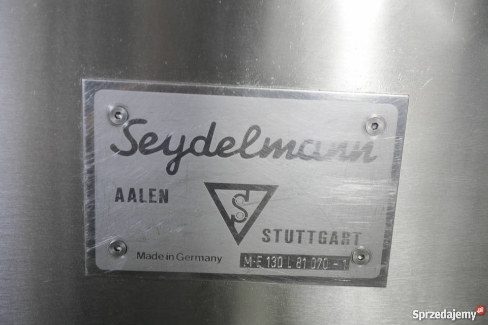 Wilk SEYDELMANN z mieszadłem porcjomat do Produkcja Toruń
