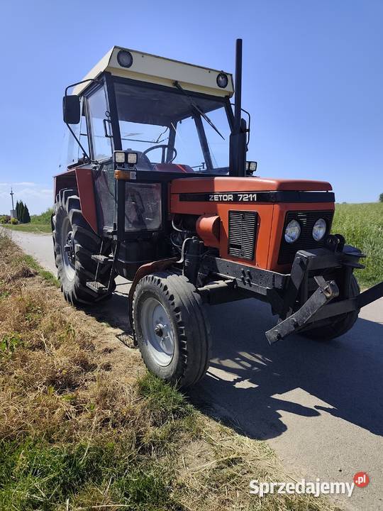 Ciągnik rolniczy Zetor 7211 lubelskie Janów Lubelski