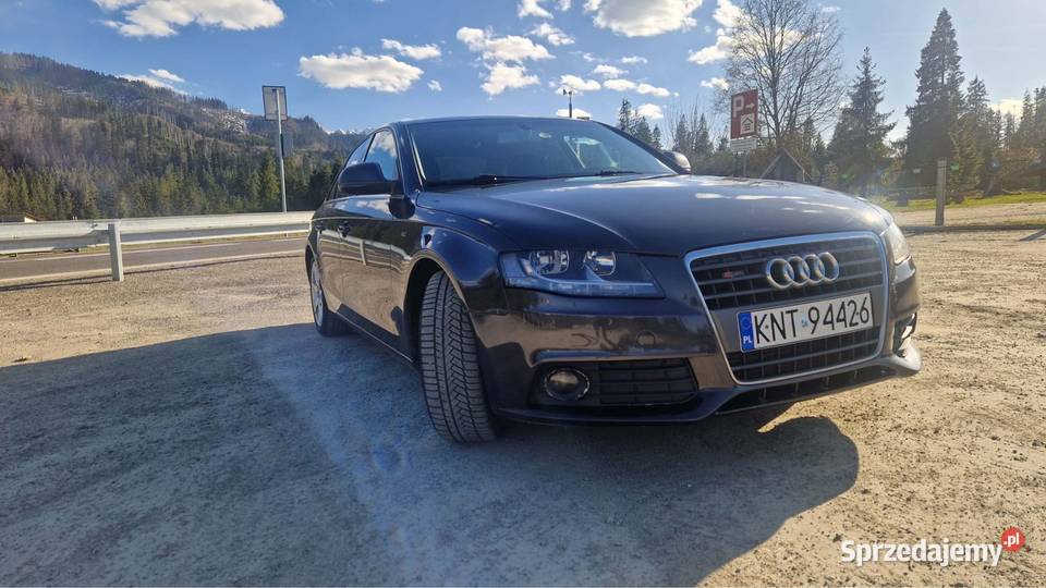 Audi a4b8 szary A4 Poronin