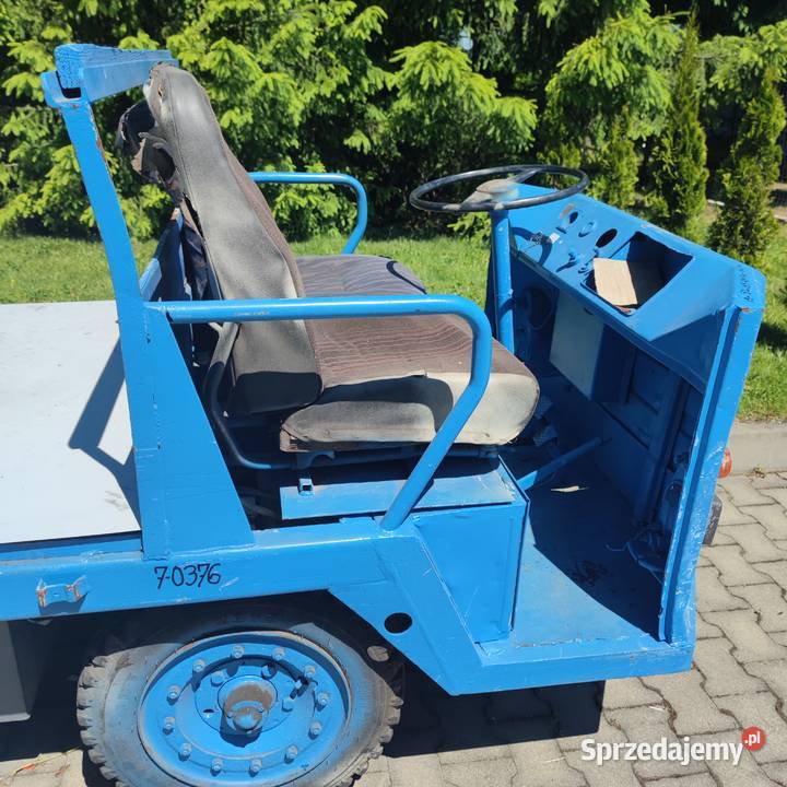 Wózek platformowy WNA 1320 stan brak akumulatora Nowy Sącz