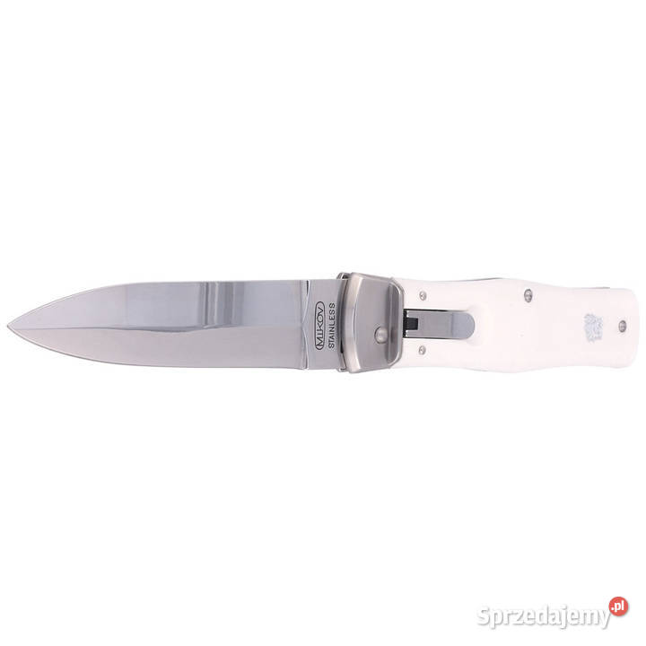 Nóż sprężynowy Mikov Predator White ABS Mirror Warszawa sprzedam