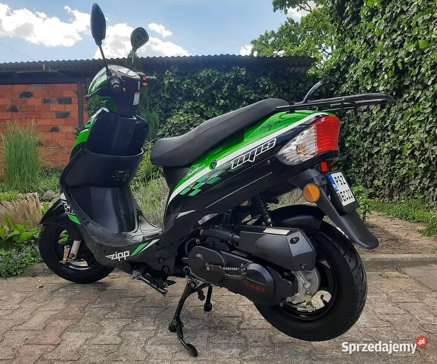 nowy skuter Zipp Tops 50 4t 2016r 1wł 16741 60h Tuczno
