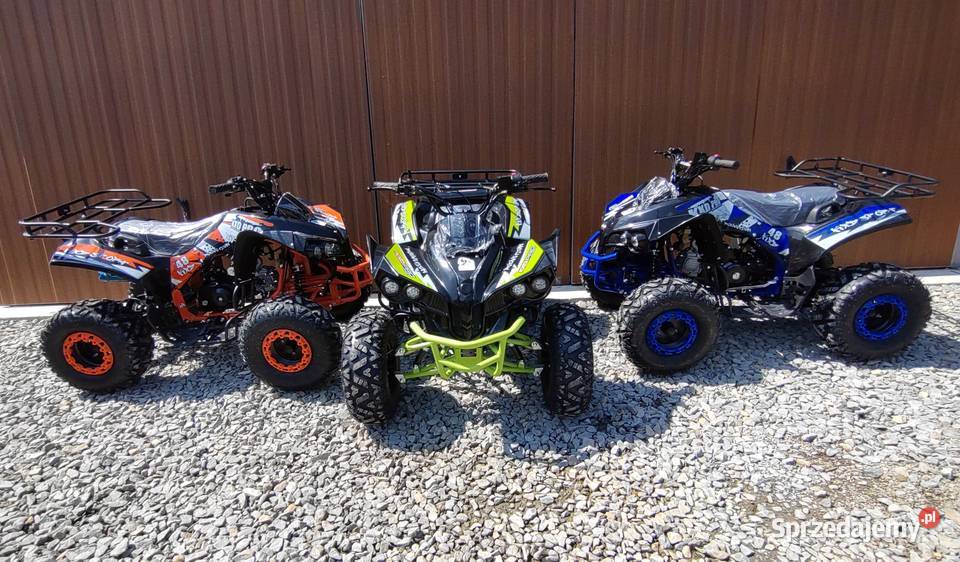 Nowe Crossy i quady 125 KXD duże i małe automat podkarpackie Krosno